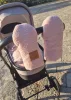 NiKiDs Infantilo babakocsi kesztyű - pink