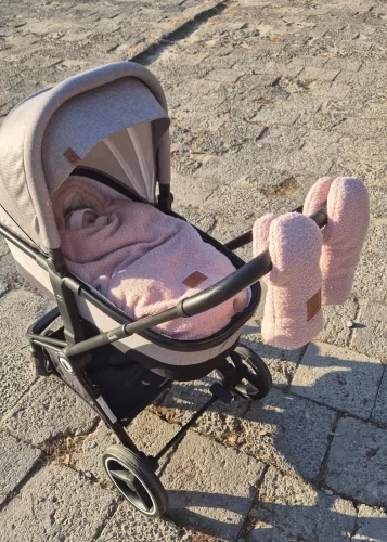 NiKiDs Infantilo babakocsi kesztyű - pink
