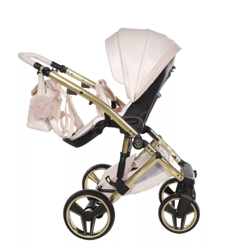 Junama Diamond CANDY PREMIUM multifunkciós babakocsi - 01 pearl