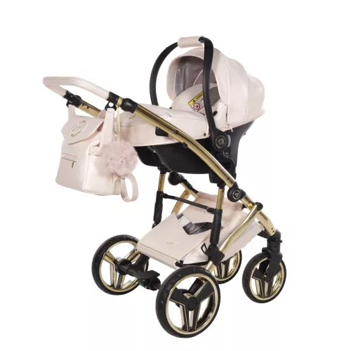 Junama Diamond CANDY PREMIUM multifunkciós babakocsi - 01 pearl