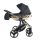 Junama ENZO multifunkciós babakocsi - 01 black+gold