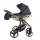 Junama Diamond ENZO multifunkciós babakocsi - 01 Black+Gold