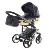 Junama ENZO multifunkciós babakocsi - 01 black+gold