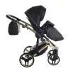 Junama Diamond ENZO multifunkciós babakocsi - 01 Black+Gold