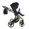 Junama ENZO multifunkciós babakocsi - 01 black+gold