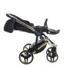 Junama ENZO multifunkciós babakocsi - 01 black+gold