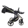 Junama Diamond ENZO multifunkciós babakocsi - 01 Black+Gold