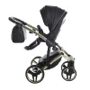 Junama Diamond ENZO multifunkciós babakocsi - 01 Black+Gold