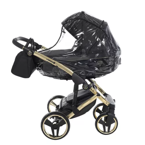 Junama DIAMOND S V3 multifunkciós babakocsi - 03 black+gold