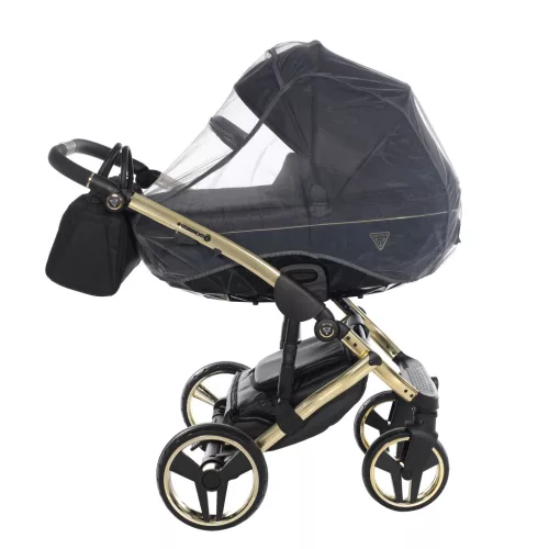 Junama DIAMOND S V3 multifunkciós babakocsi - 03 black+gold