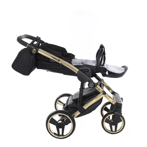 Junama DIAMOND S V3 multifunkciós babakocsi - 03 black+gold