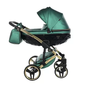   Junama Diamond FLUO LINE V3 multifunkciós babakocsi - 02 green