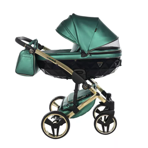 Junama Diamond FLUO LINE V3 multifunkciós babakocsi - 02 green