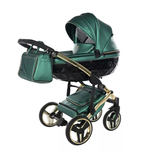 Junama Diamond FLUO LINE V3 multifunkciós babakocsi - 02 green