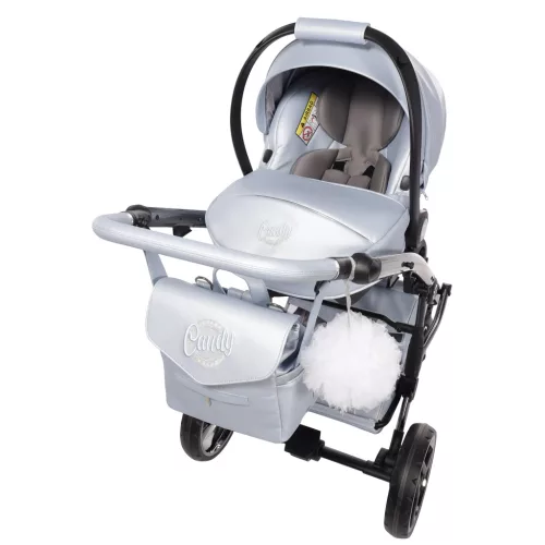 Junama Diamond CANDY PREMIUM multifunkciós babakocsi - 03 kék