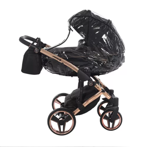 Junama DIAMOND S V3 multifunkciós babakocsi - 03 black+cooper