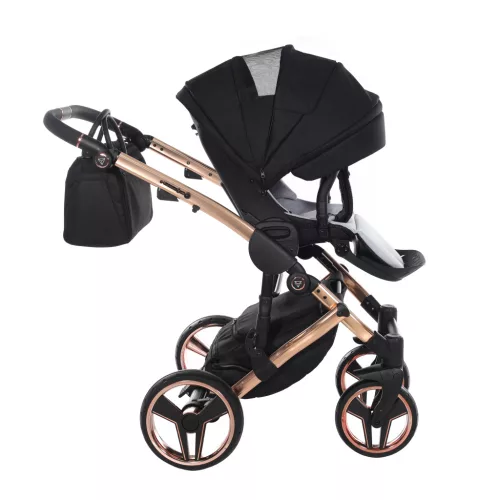 Junama DIAMOND S V3 multifunkciós babakocsi - 03 black+cooper