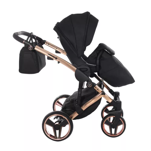 Junama DIAMOND S V3 multifunkciós babakocsi - 03 black+cooper