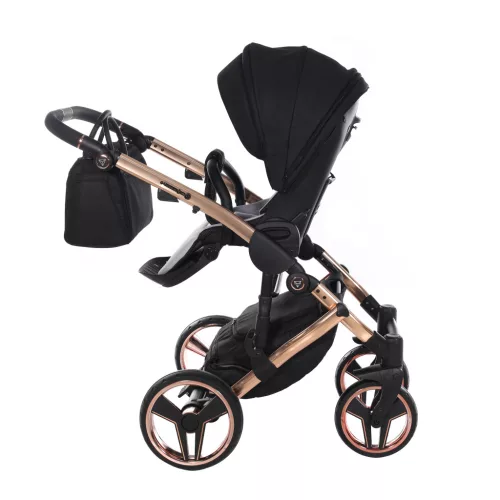 Junama DIAMOND S V3 multifunkciós babakocsi - 03 black+cooper
