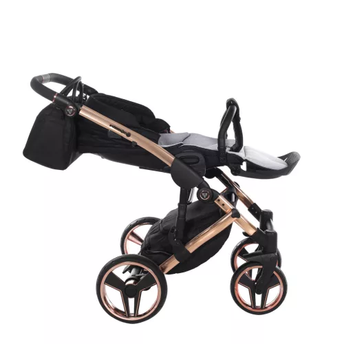 Junama DIAMOND S V3 multifunkciós babakocsi - 03 black+cooper