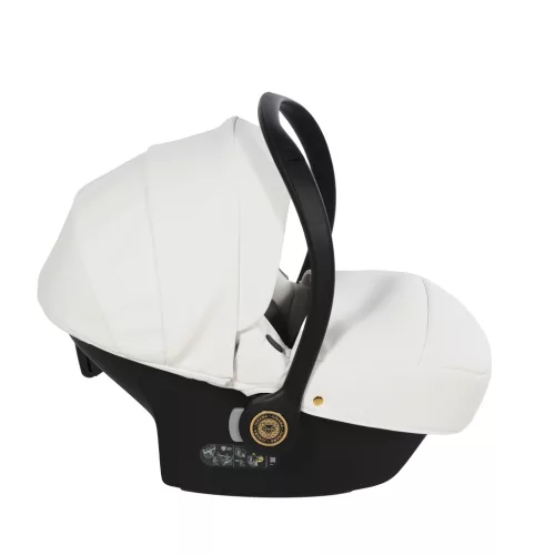 Junama Diamond FLUO LINE V3 Glossy multifunkciós babakocsi - 17 white+gold