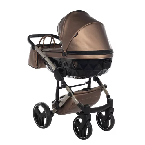 Junama Diamond FLUO LINE V3 multifunkciós babakocsi - 03 brown