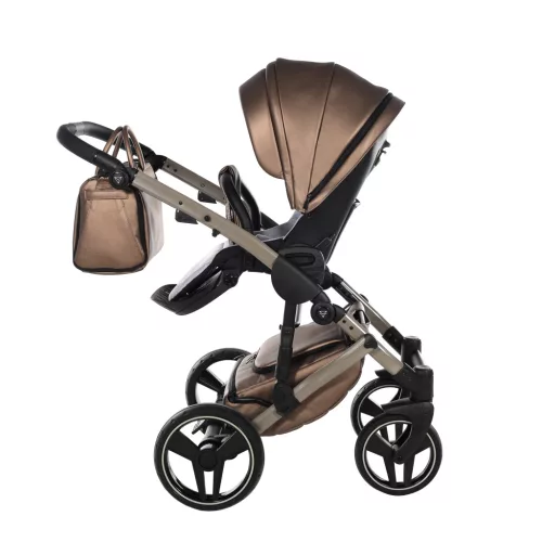 Junama Diamond FLUO LINE V3 multifunkciós babakocsi - 03 brown