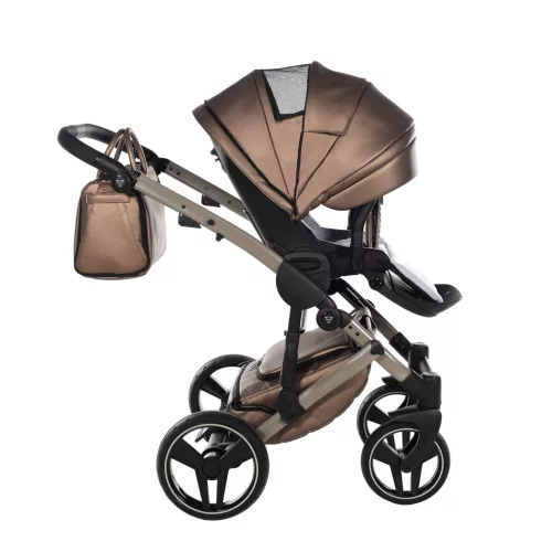 Junama Diamond FLUO LINE V3 multifunkciós babakocsi - 03 brown