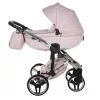 Junama DIAMOND ENZO multifunkciós babakocsi - 04 Pink+Silver