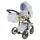 Junama Diamond ENZO multifunkciós babakocsi - 07 Light Blue+Gold