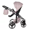 Junama DIAMOND ENZO multifunkciós babakocsi - 04 Pink+Silver