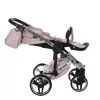 Junama DIAMOND ENZO multifunkciós babakocsi - 04 Pink+Silver