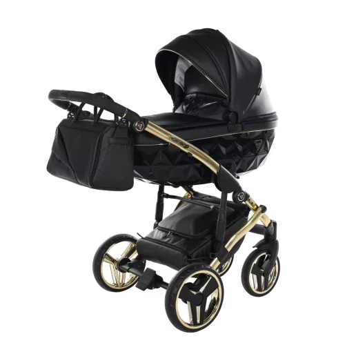 Junama Diamond FLUO LINE V3 multifunkciós babakocsi - 04 black
