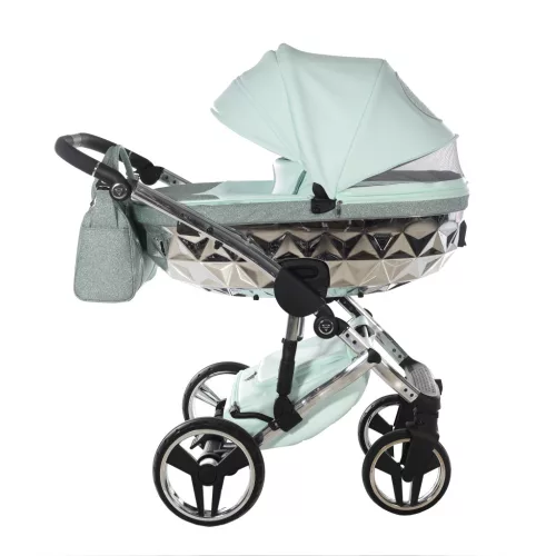 Junama Diamond HAND CRAFT GLITTER multifunkciós babakocsi - 04 mint