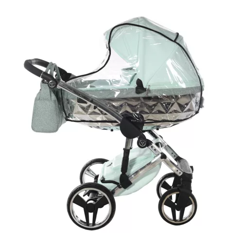 Junama Diamond HAND CRAFT GLITTER multifunkciós babakocsi - 04 mint