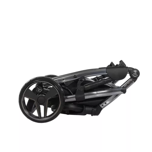 Junama Diamond HAND CRAFT multifunkciós babakocsi - 05 black+gold