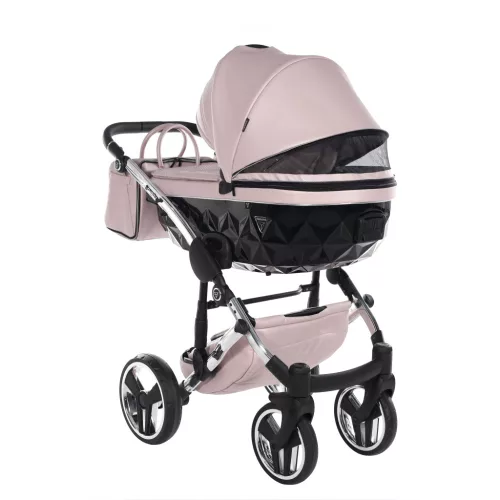 Junama Diamond FLUO LINE V3 multifunkciós babakocsi - 06 pink