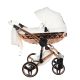 Junama Diaomond HAND CRAFT multifunkciós babakocsi - 09 white+cooper
