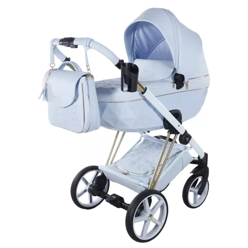 Junama CUBBY Standard többfunkciós babakocsi - kék 03
