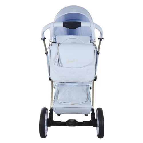 Junama CUBBY Standard többfunkciós babakocsi - kék 03