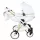 Junama CUBBY Standard többfunkciós babakocsi - fehér 05