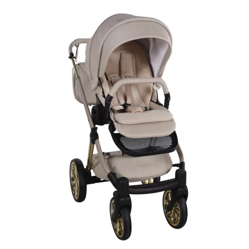 Junama CUBBY Premium többfunkciós babakocsi - bézs 02