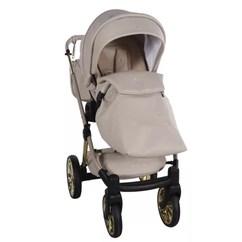 Junama CUBBY Premium többfunkciós babakocsi - bézs 02