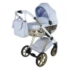 Junama CUBBY Premium többfunkciós babakocsi - kék 03