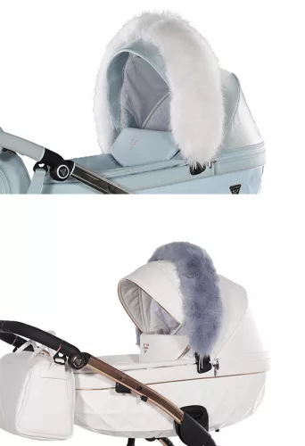 Junama CUBBY Premium többfunkciós babakocsi - kék 03