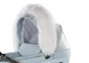 Junama CUBBY Premium többfunkciós babakocsi - fehér 04