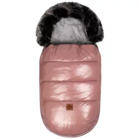 Infantilo NiKiDs FLUFFY Premium bundazsák rose flash