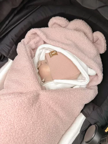 NiKiDs Infantilo Prémium babatakaró - pink