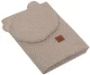 Infantilo NiKiDs muszlin baba ágynemű szett párnával - Dots beige