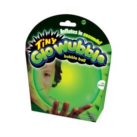 Világító Tiny Glo Wubble, 30 cm - zöld